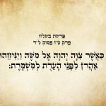 הטקסט על התמונה הוא פסוק מספר שמות.