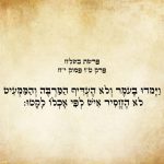 וַיִּמְדְּדוּ בָעֹמֶר וְלֹא הֶעְדִּיף הַמַּרְבֶּה וְהַמַּמְעִיט לֹא הֶחְסִיר אִישׁ לְפִי-אָכְלוֹ לָקָטוּ.