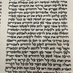 מגילה מהודרת 21 שורות "המלך" ספרדי