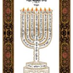 למנצח על קלף בצורת המנורה